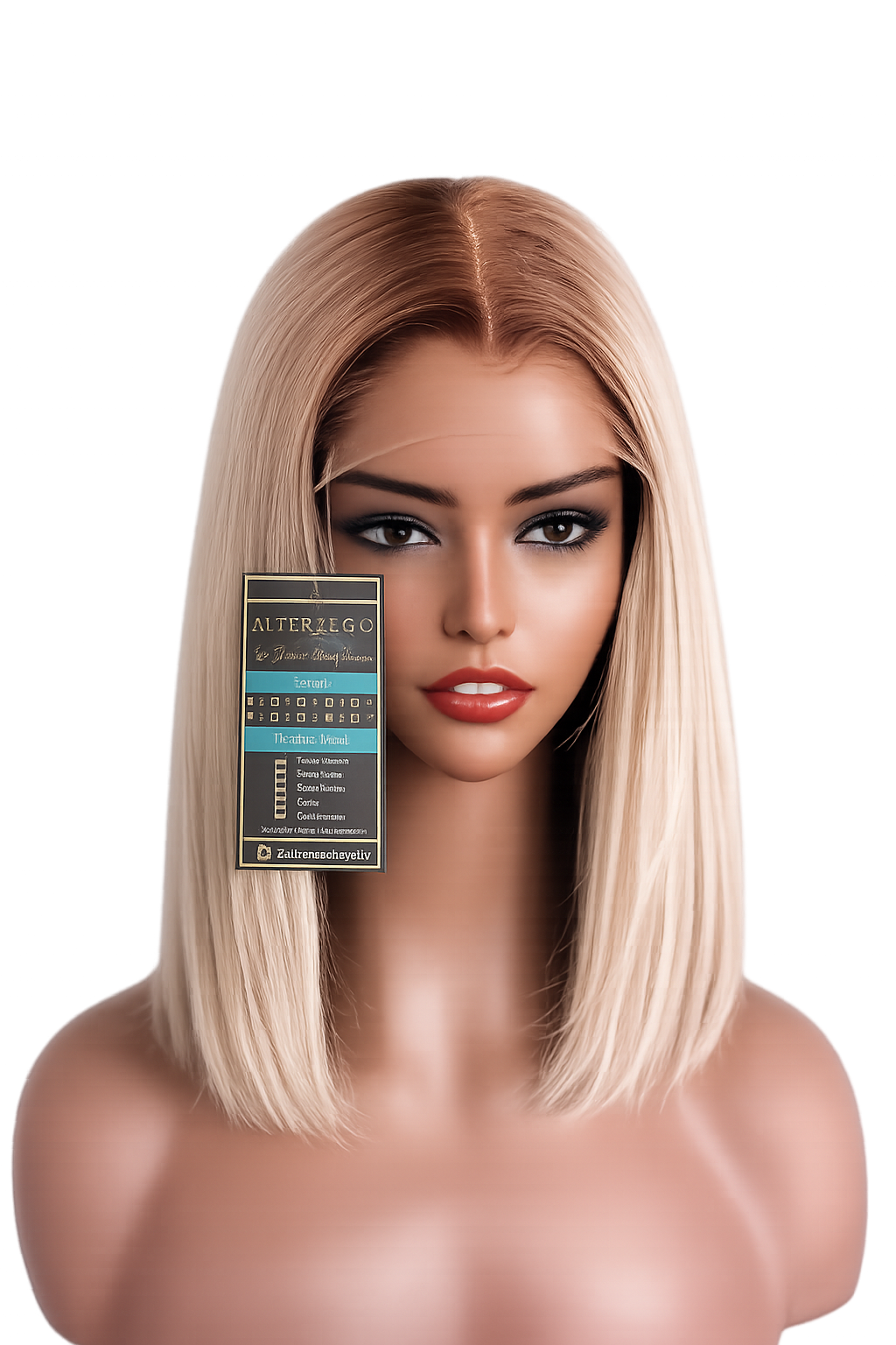 Sleek Blonde Wig